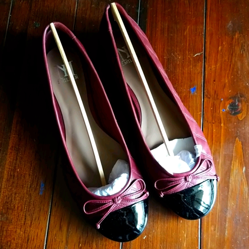 NwT I. Miller winne quilted ballet flat size 7